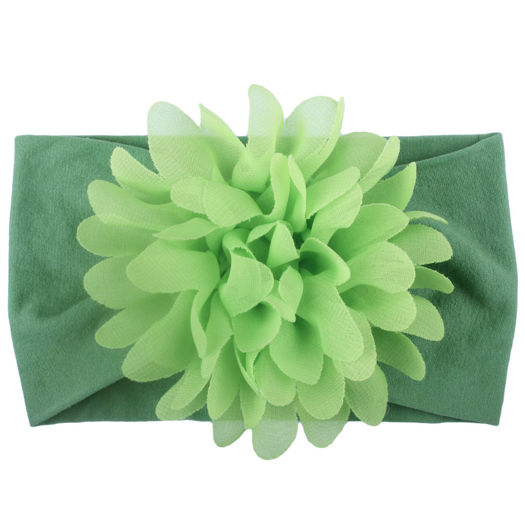 Chiffon Flower Baby Headband - Cute Princess Hair Accessories for Infant Girls - DropOnline.co