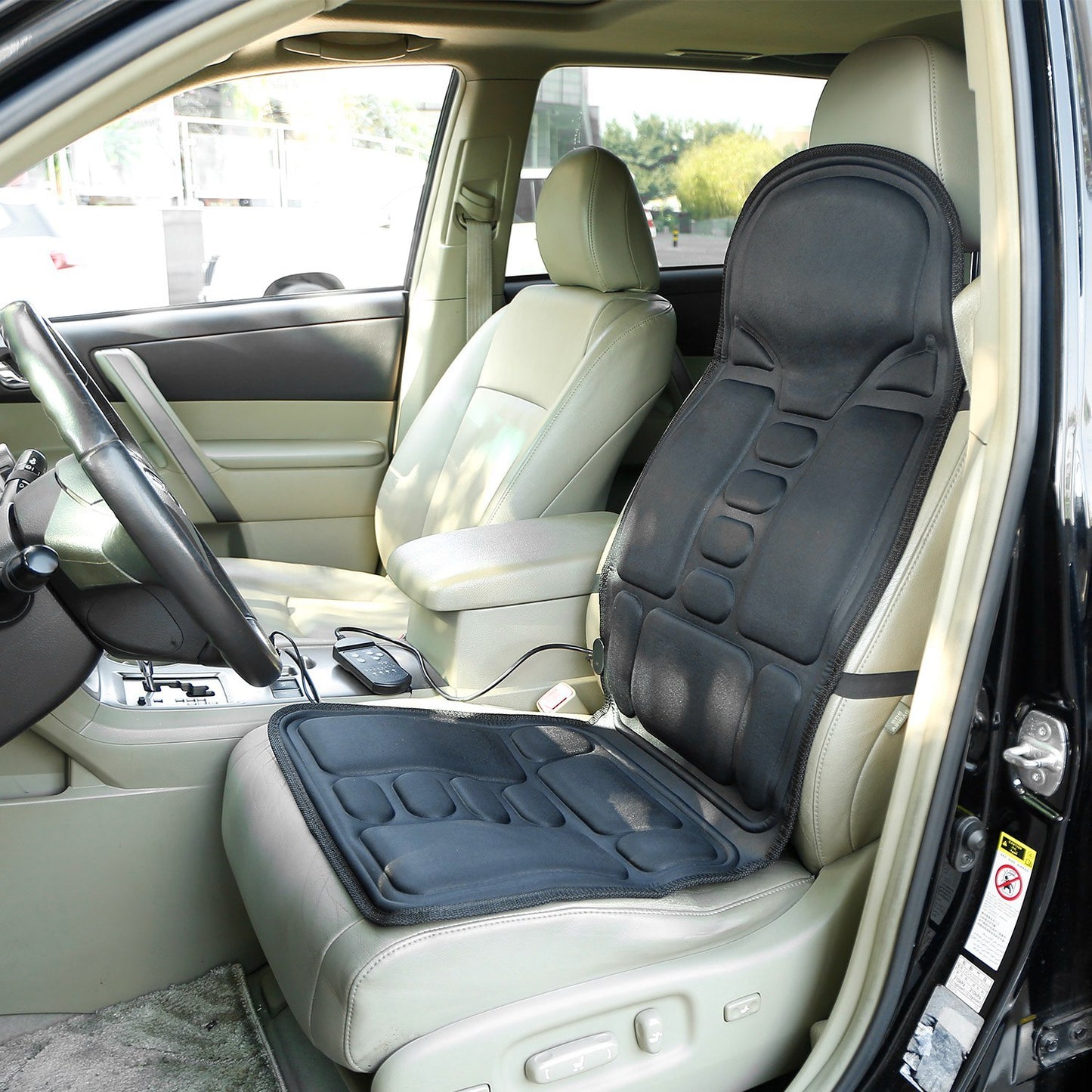 1Pc Back Massager Cushion Electric Massage Car Seat Cushion Chair Pad With Heating Function 8 Vibration Modes 3 Intensity Levels Fedex Shipping - DropOnline.co