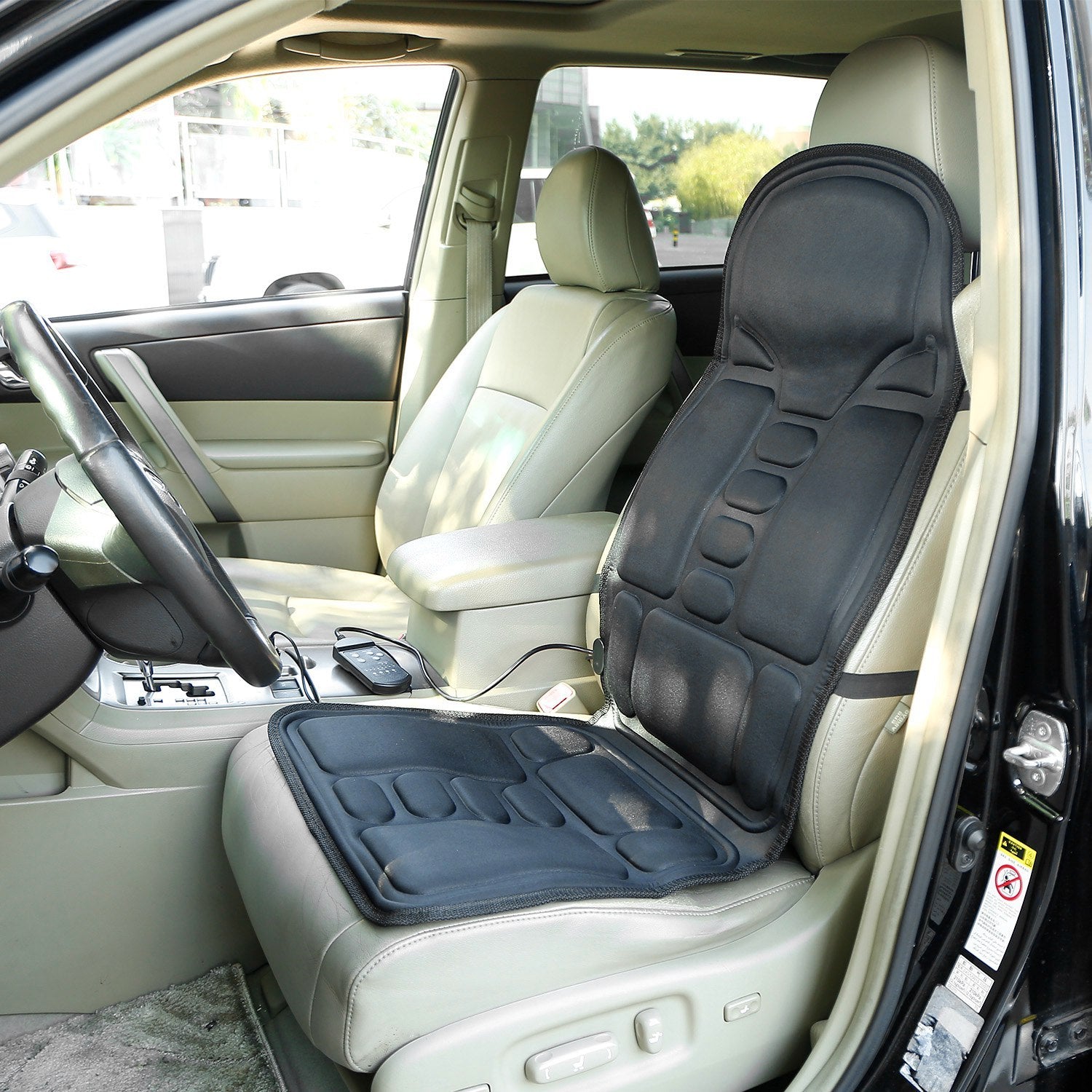 1Pc Back Massager Cushion Electric Massage Car Seat Cushion Chair Pad With Heating Function 8 Vibration Modes 3 Intensity Levels Fedex Shipping - DropOnline.co