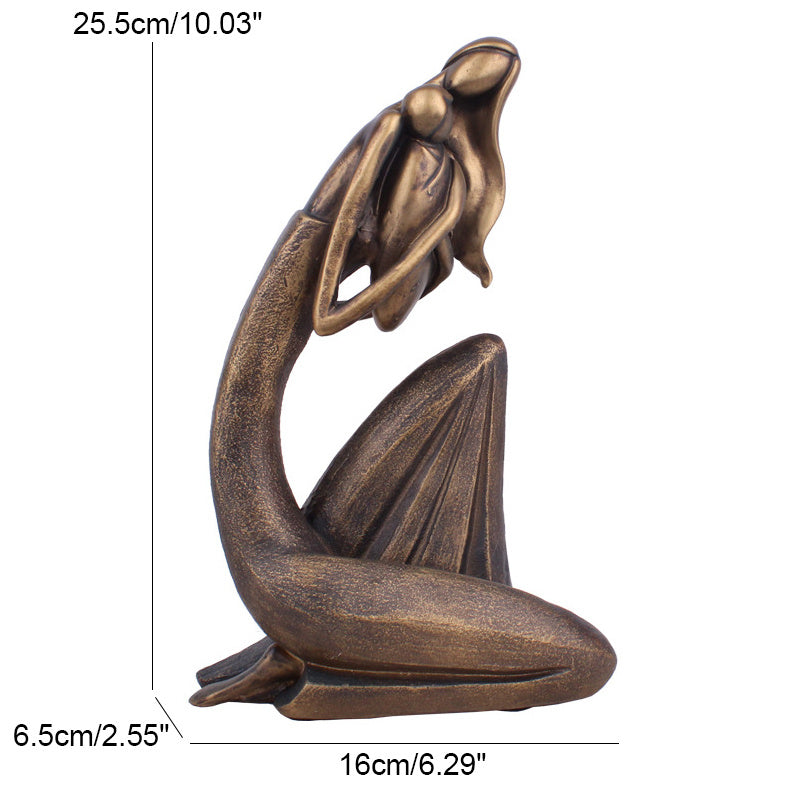 Resin Crafts Decoration Creative Living Room TV Cabinet Home Decoration Decoration - DropOnline.co