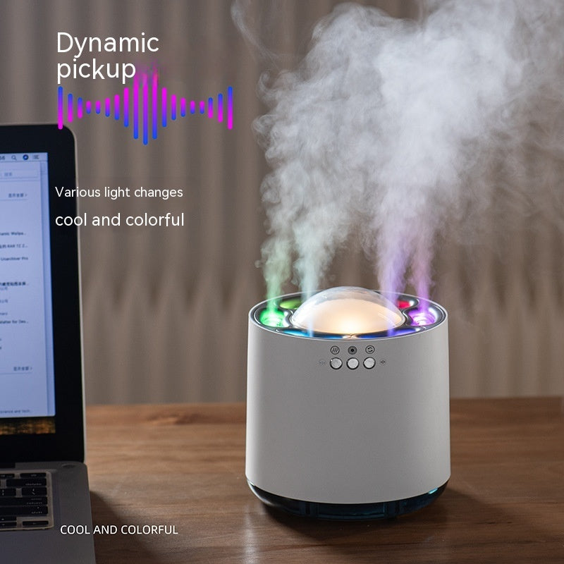 Desktop Heavy Fog Humidifier Office Home Porous Home Decor - DropOnline.co