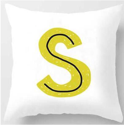 Cute Design Alphabet L Cushion Cover - DropOnline.co