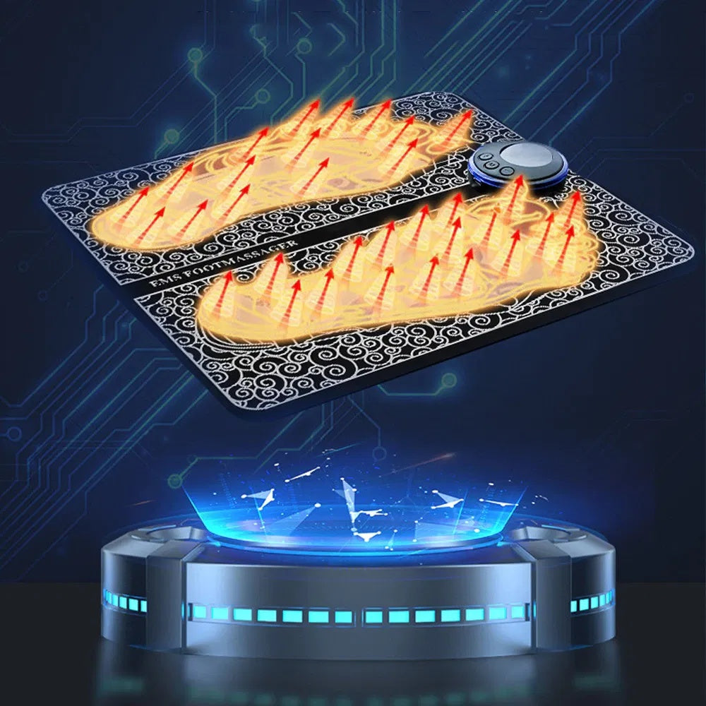 EMS Foot Massager Leg Electric Deep Reshaping Kneading Muscle Pain Relax Machine - DropOnline.co