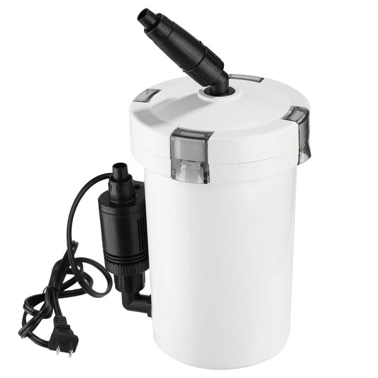 1Pc 3-Stage External Canister Filter For 28 Gallon Aquarium Fish Tank 105gph 6W Easy Installation Silent - DropOnline.co