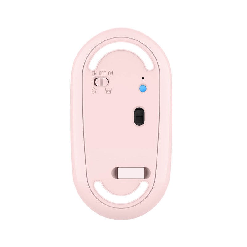 Rechargeable Wireless Dual-mode Bluetooth Mouse - DropOnline.co