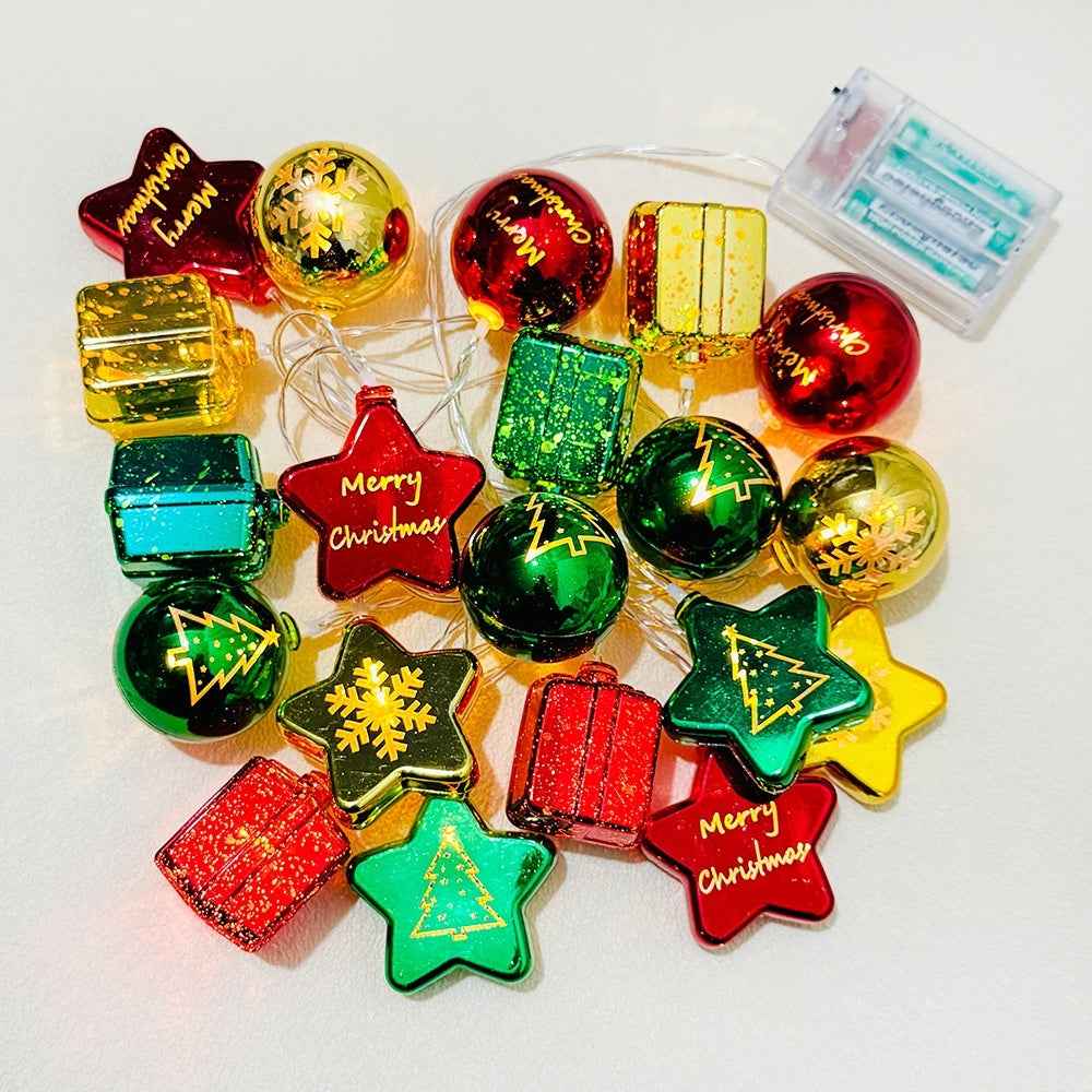 Christmas String Lights - Festive LED Atmosphere Lighting Chain for Party & Scene Decoration - DropOnline.co