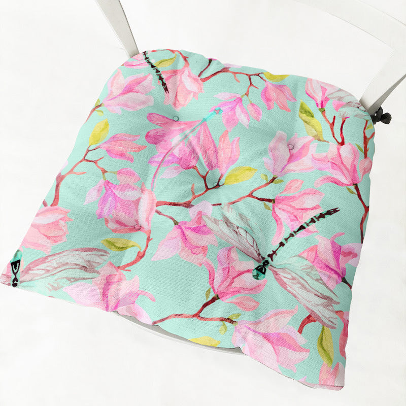Flower Flower 213 Thick Flannel Chair Cushion - DropOnline.co