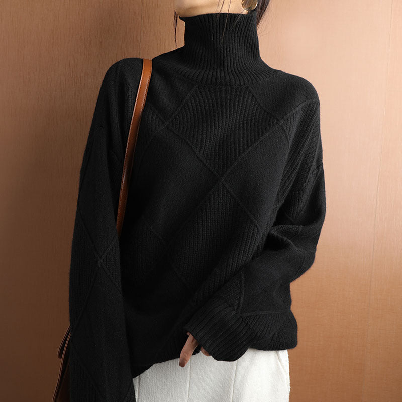 Knitwear Autumn And Winter Long-sleeved Outer Wear Bottoming Shirt - DropOnline.co