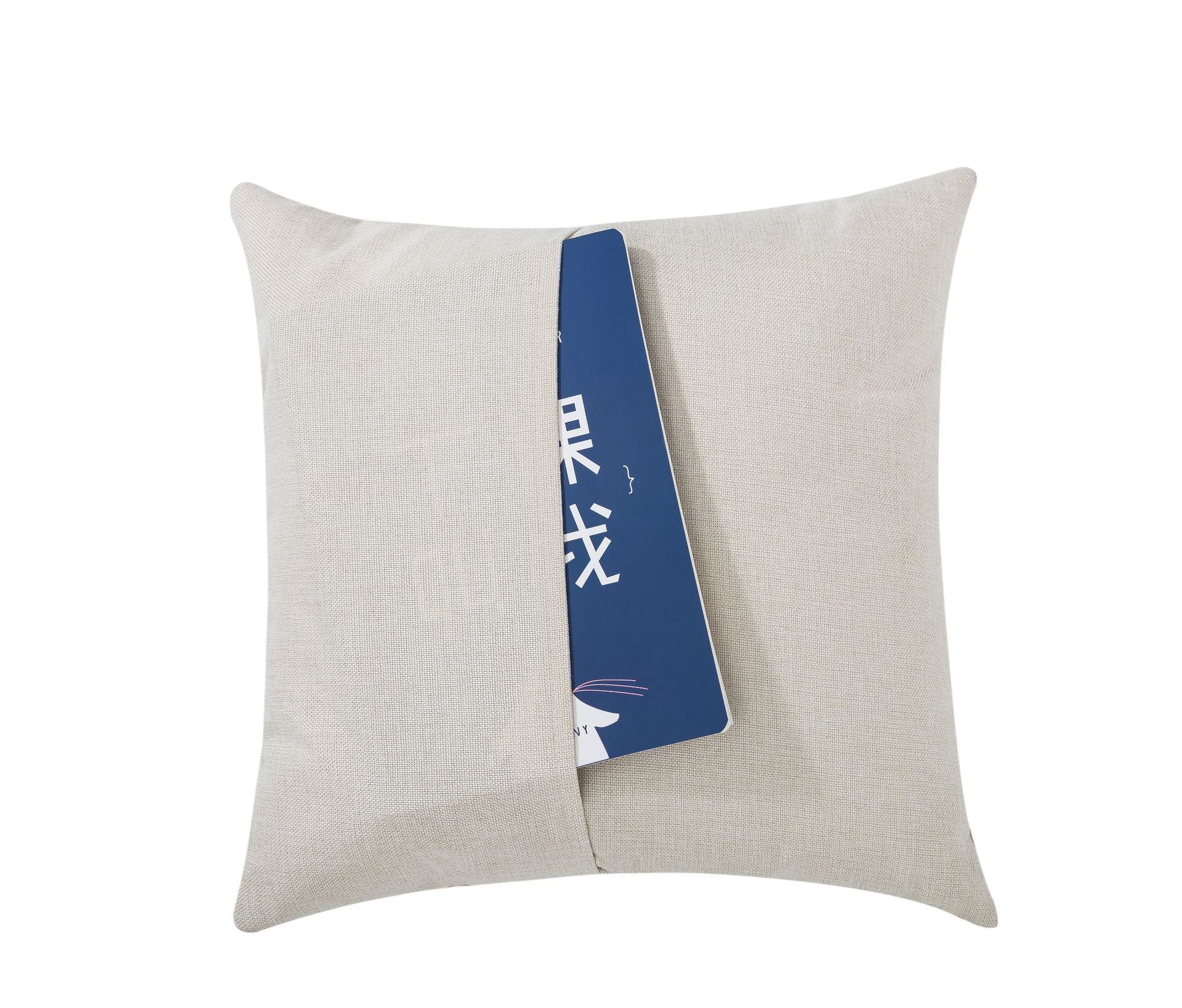 Blank Cushion Cover With Pocket - DropOnline.co