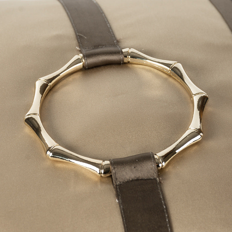 Living Room Sofa Copper Ring Ornament Pillow Office Cushion Pillow - DropOnline.co