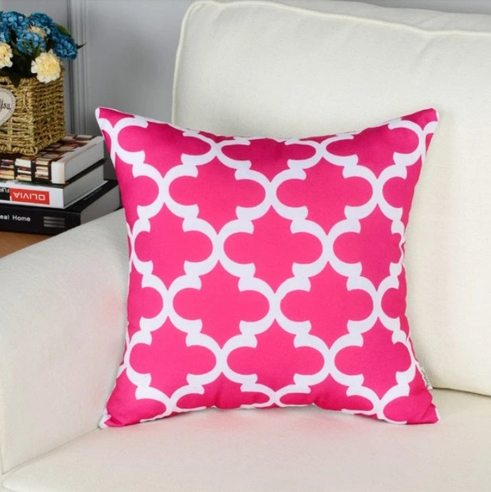 Geometric short plush pillowcase cushion cover - DropOnline.co