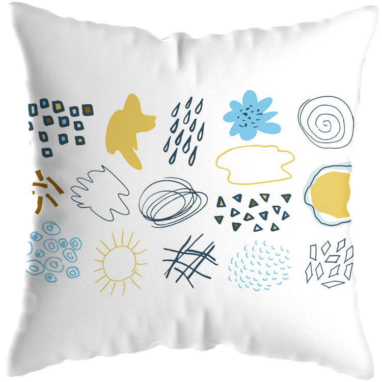 Tropical Plant Cushion Cover Living Room Sofa - DropOnline.co