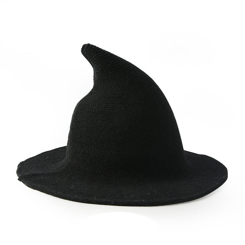 Halloween Wool Wizard Hat - European American Style Costume Accessory - DropOnline.co