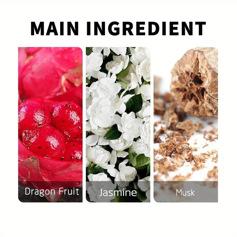 Brazilian Jasmine Perfume - A Glamorously Pure Feminine Fragrance - A Long-lasting, Gentle Floral Body Spray That Is Perfect For Romantic Dates - DropOnline.co