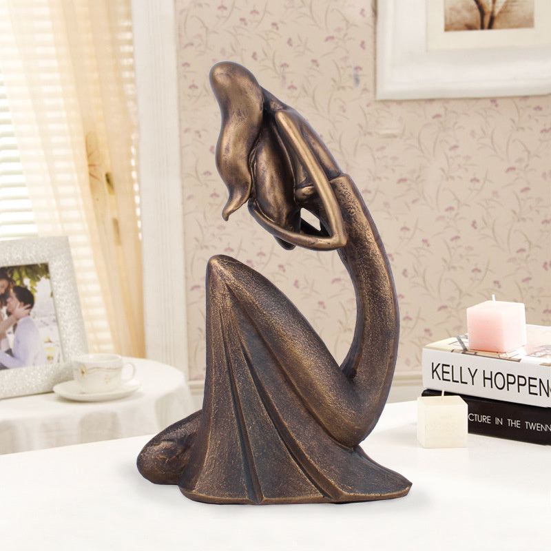 Resin Crafts Decoration Creative Living Room TV Cabinet Home Decoration Decoration - DropOnline.co