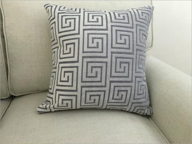 Home Decorative Sofa Throw Pillows Flannel Cushion Cover - DropOnline.co
