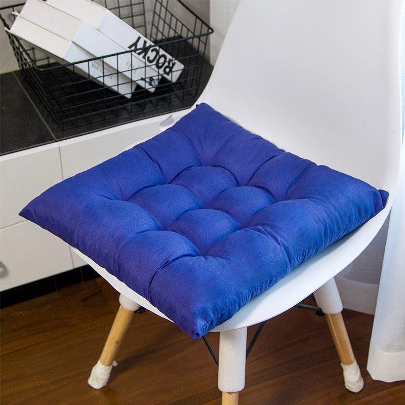 Solid Color Padded Cushion Chair Cushion Office Chair Cushion - DropOnline.co