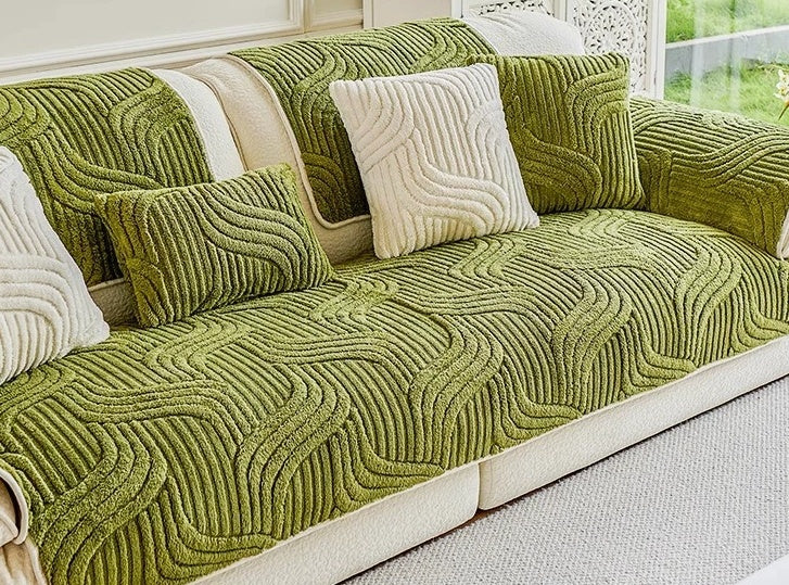 Autumn And Winter Thickening Non-slip Plush Sofa Cushion - DropOnline.co