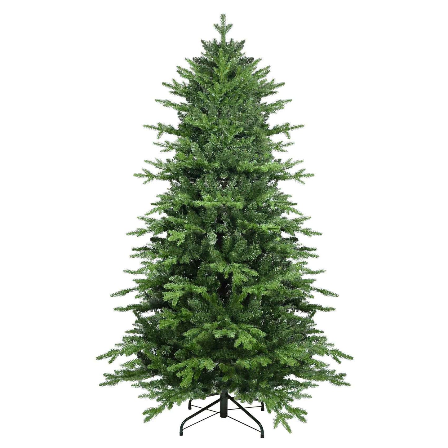PVC Christmas Tree Green - 4ft-7.5ft PE/PVC Hybrid Automatic Tree