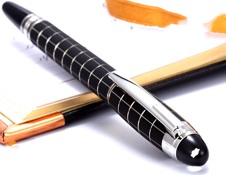 Interstellar Crystal Head Series Metal Rollerball Ballpoint Pen Fountain Pen Classic Carbon Pen Fountain Pen - DropOnline.co