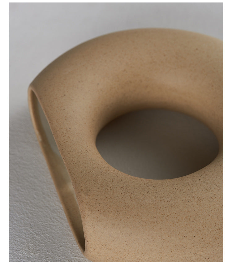 Cutelife New Style White Small Flower Ceramics Home Decor Vase - DropOnline.co