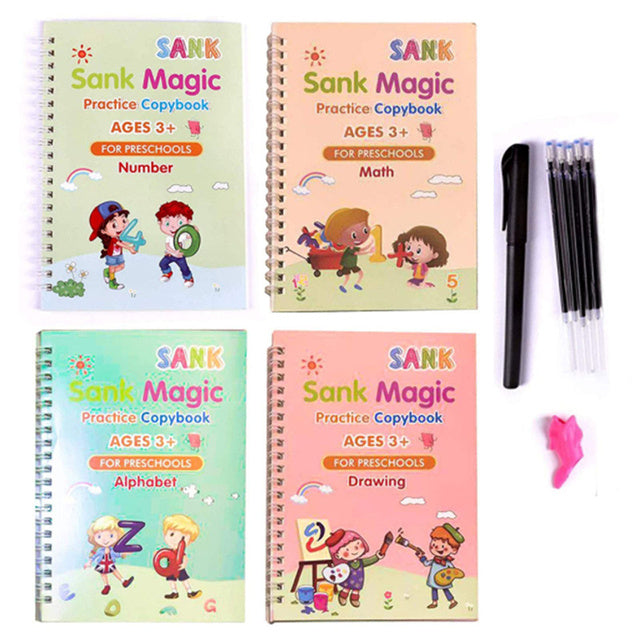 Copy Book Children Writing Sticker Practice English Copybook - DropOnline.co