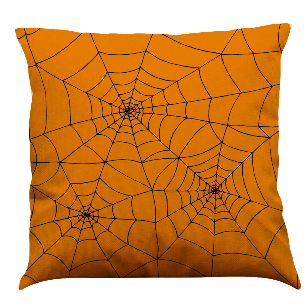 Halloween Cotton Linen Sofa Car Cushion Pillowcase - DropOnline.co