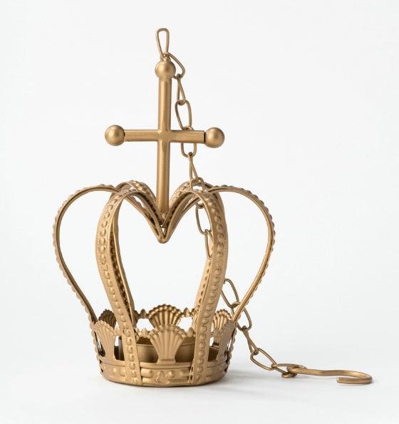 Wholesale wedding crown centrepiece candlestick gold metal candle holder for home decor - DropOnline.co