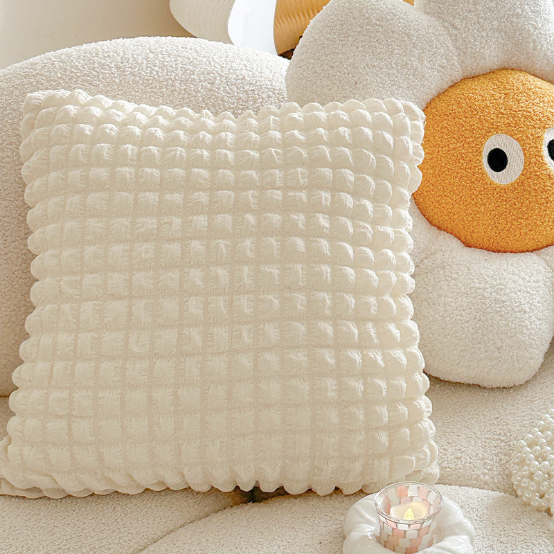 Cute Cartoon Big Eye Pillow Cushion, Bedroom Headboard Cushion Cover - DropOnline.co