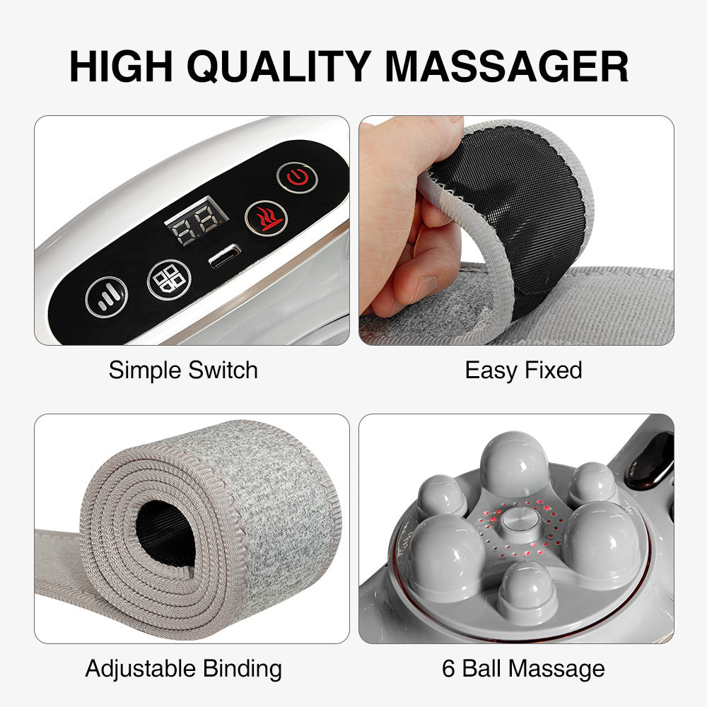 Automatic Abdominal Massager Multiple-use For Waist And Abdomen Back Neck And Legs 3 Modes For Home Or Office Use -Do Not Sell On Amazon Or Temu Platforms - DropOnline.co
