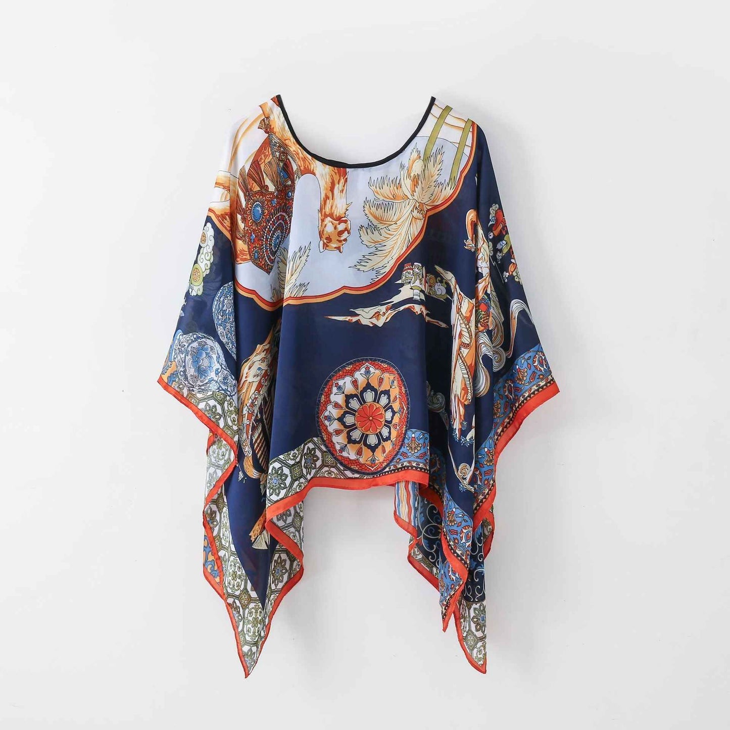 Pullover Shawl Outerwear Cover-up - Multifunctional Scarf Wrap