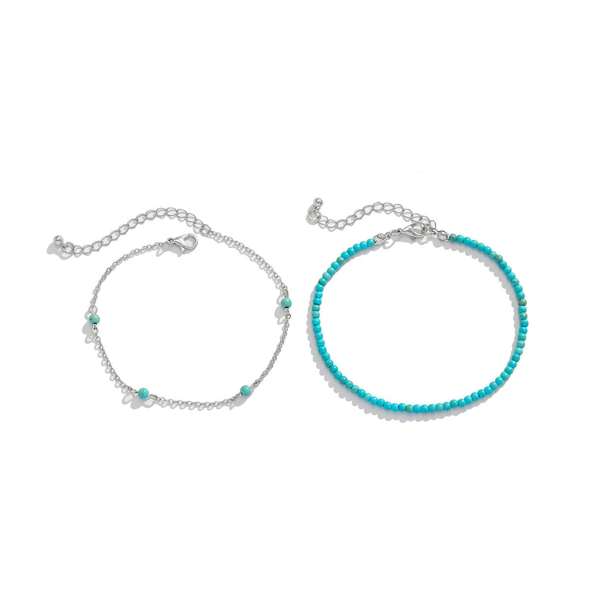 Bohemian Multi-layer Beaded Foot Ornaments Anklet - DropOnline.co