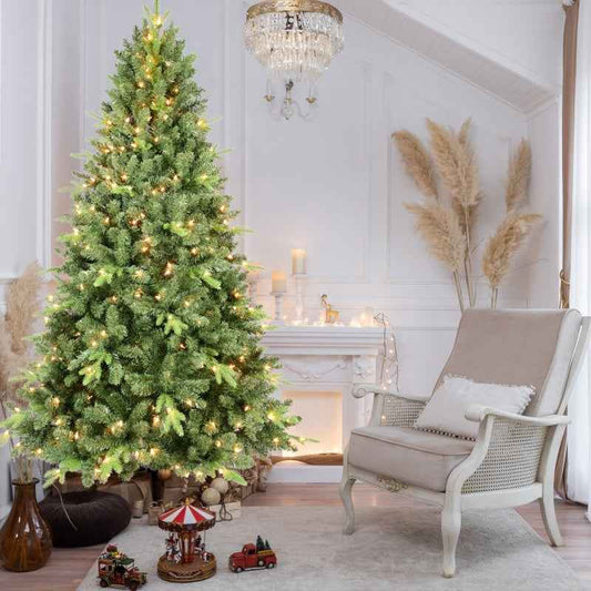 PE/PVC Christmas Tree - Green Premium Mixed Material Tree
