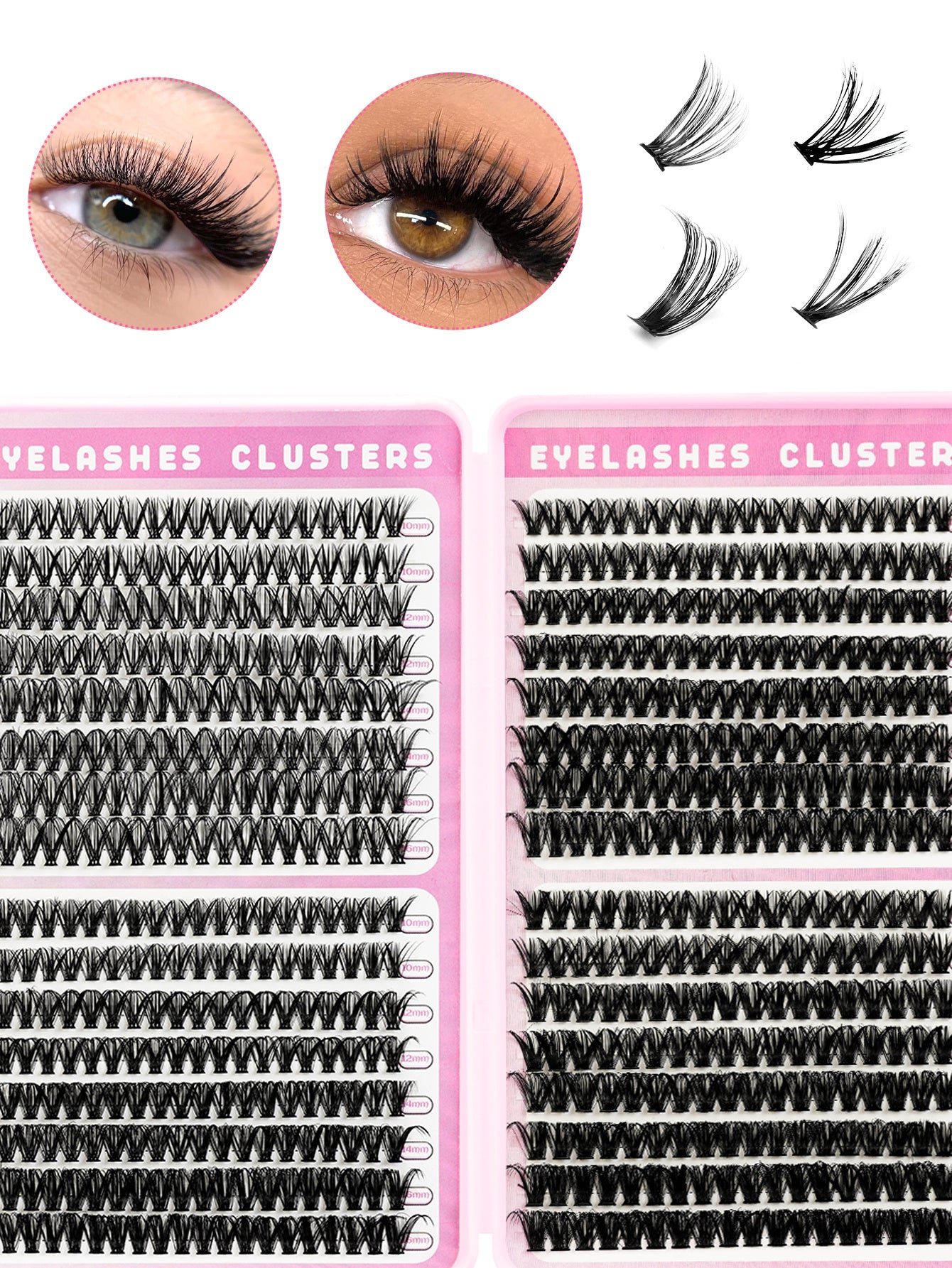 3D False Eyelashes, Multi-layered, Realistic, Soft And Comfortable, Natural Nude Makeup - DropOnline.co