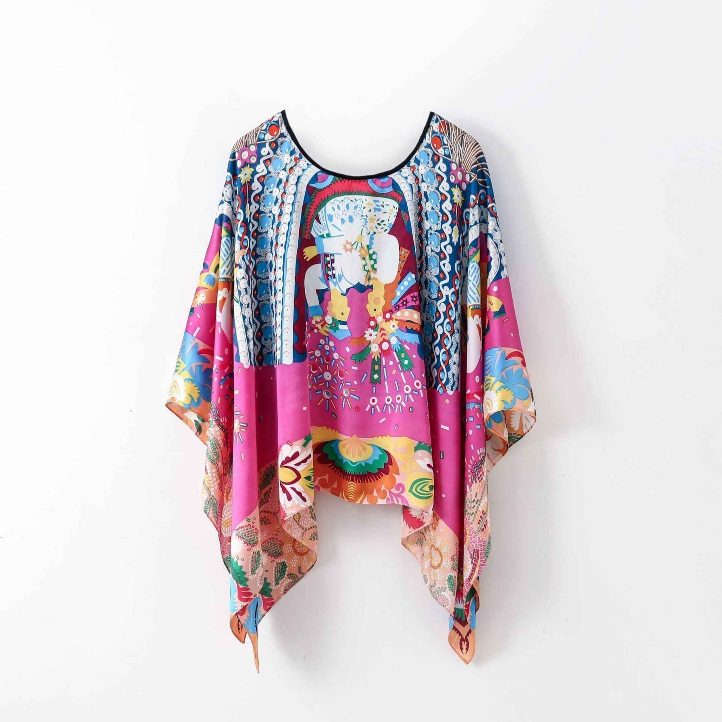 Pullover Shawl Outerwear Cover-up - Multifunctional Scarf Wrap