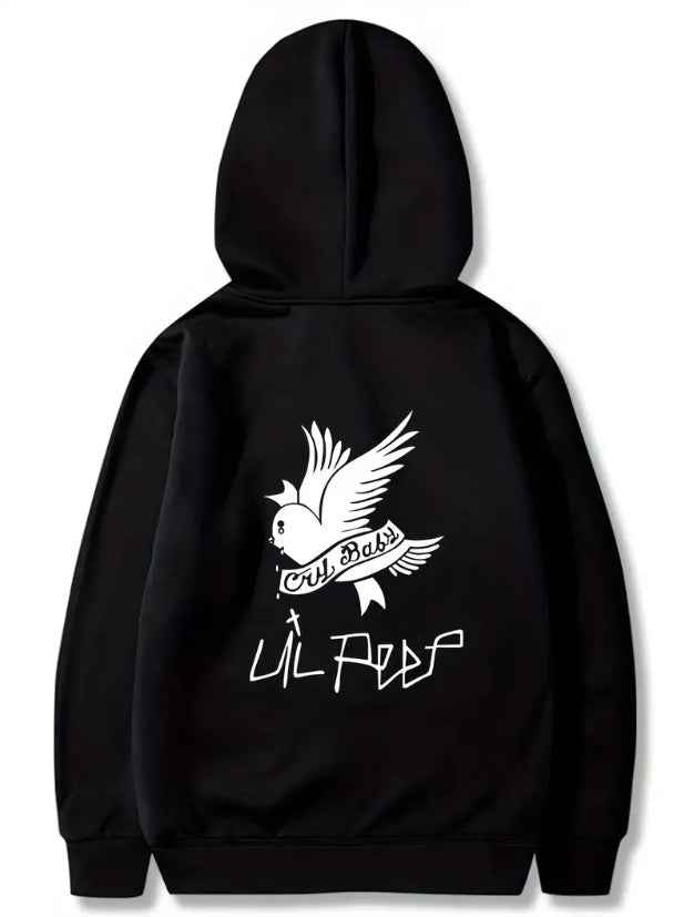 Unisex European Street Trendy Hoodie - Urban Fashion Pullover