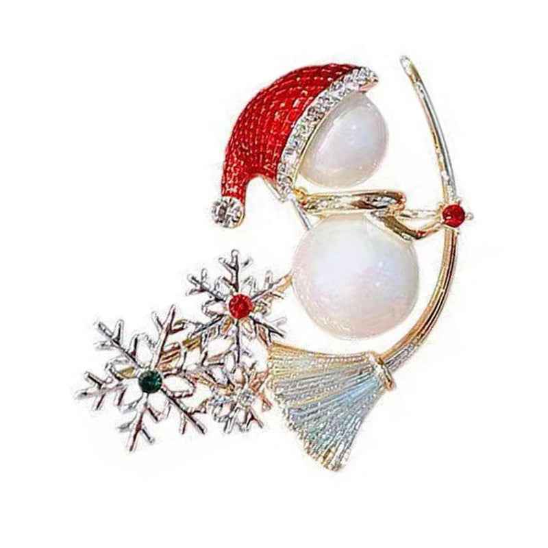 Women's Christmas Brooch Pin - Birthday Gift Daily Decoration Holiday Use - DropOnline.co