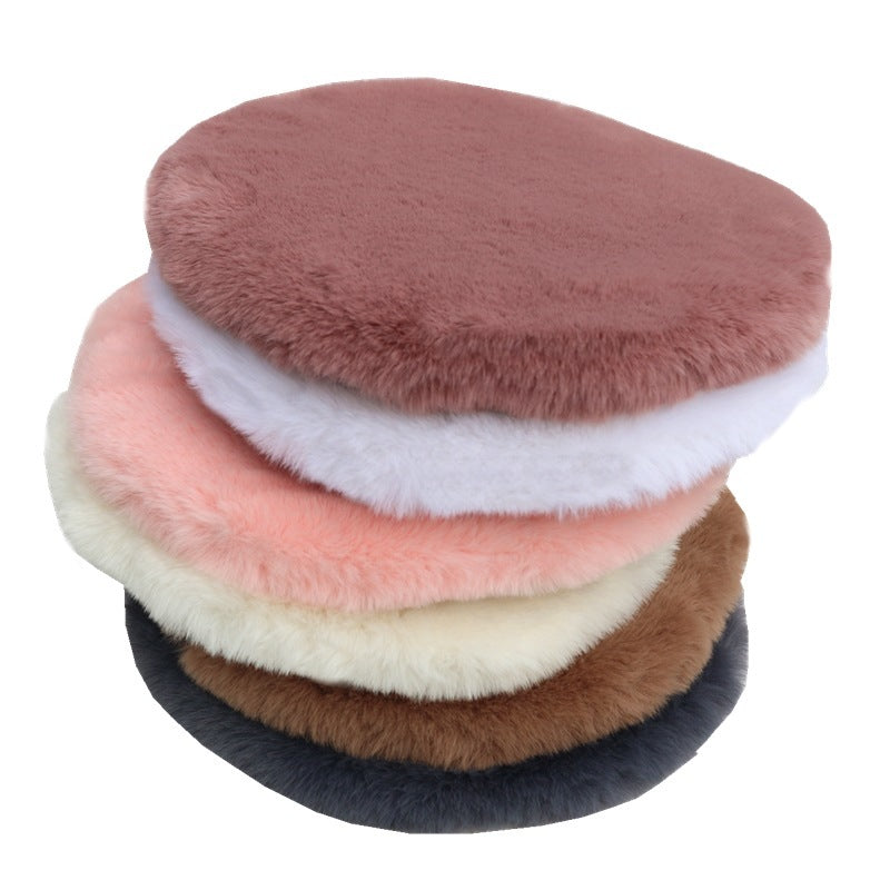 Thickened Warm Plush Car Sofa Cushion - DropOnline.co