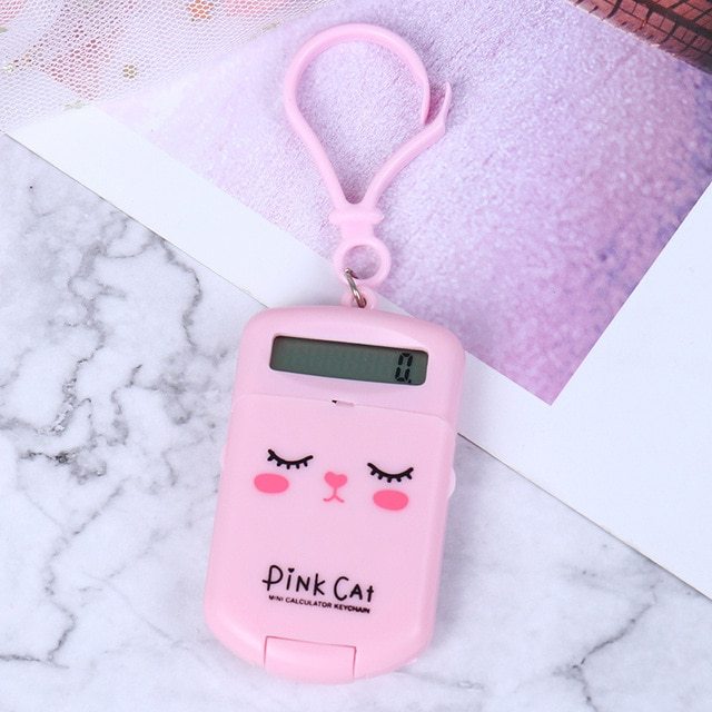 Creative Cookie-Shaped Cute Mini Calculator - DropOnline.co