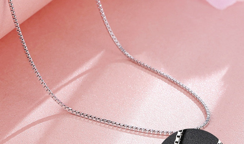 S925 sterling silver necklace - DropOnline.co