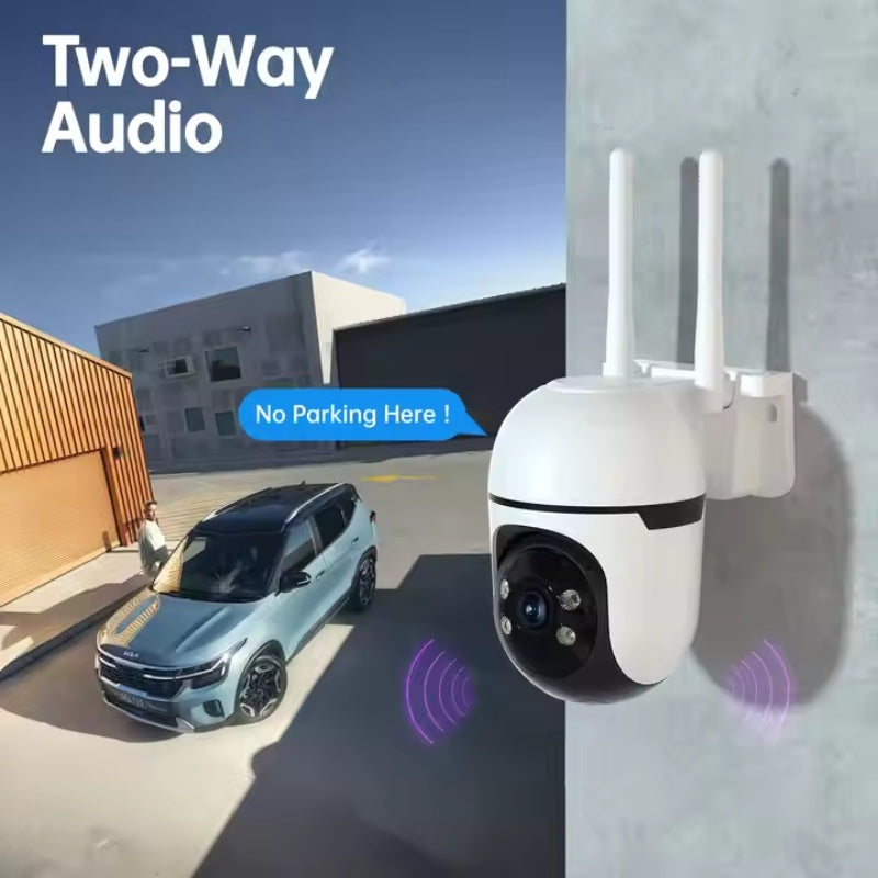 WESECUU 3MP PTZ Mini Wifi CCTV Camera - DropOnline.co