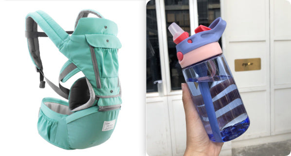 Multi-Functional Baby Hip Seat Carrier - Ergonomic Waist Stool for Infants & Toddlers - DropOnline.co