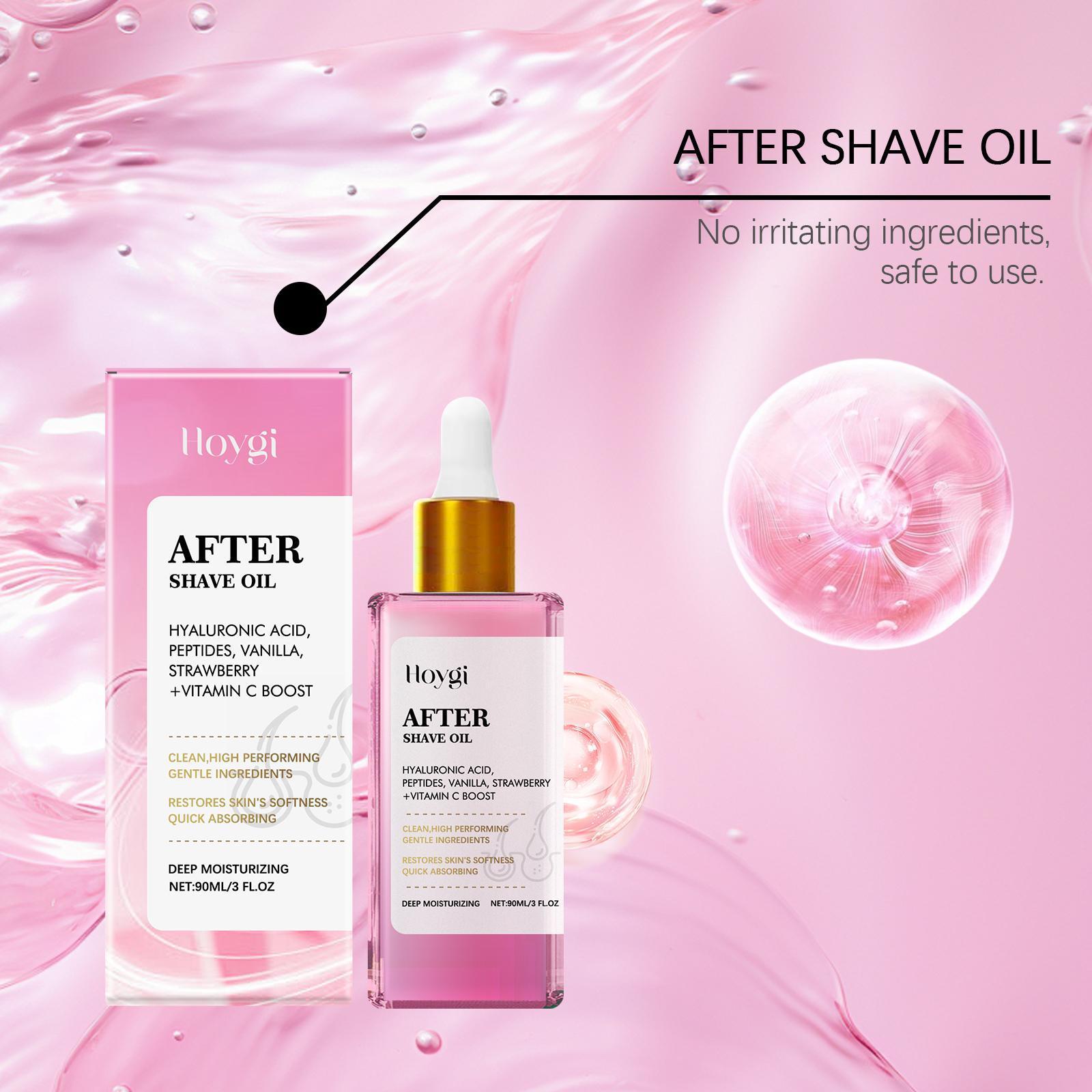 Hoij Strawberry Aftershave Oil Soothing And Moisturizing Daily Care - DropOnline.co