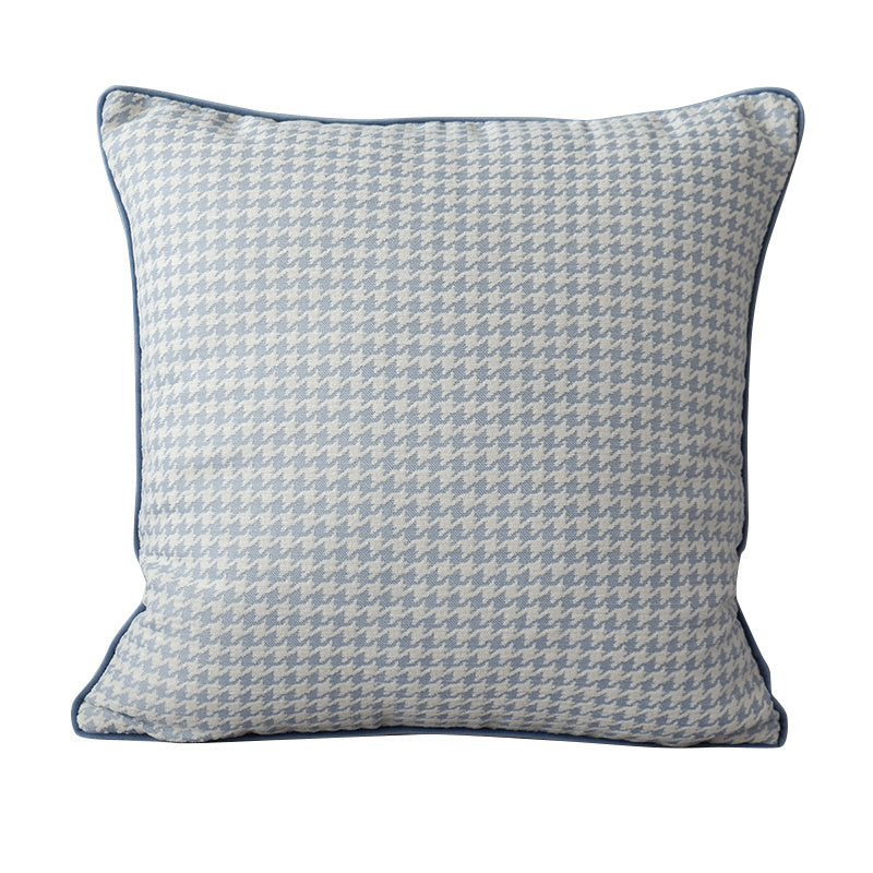 Blue Throw Pillow Sofa Cushion Modern Simple Homestay - DropOnline.co