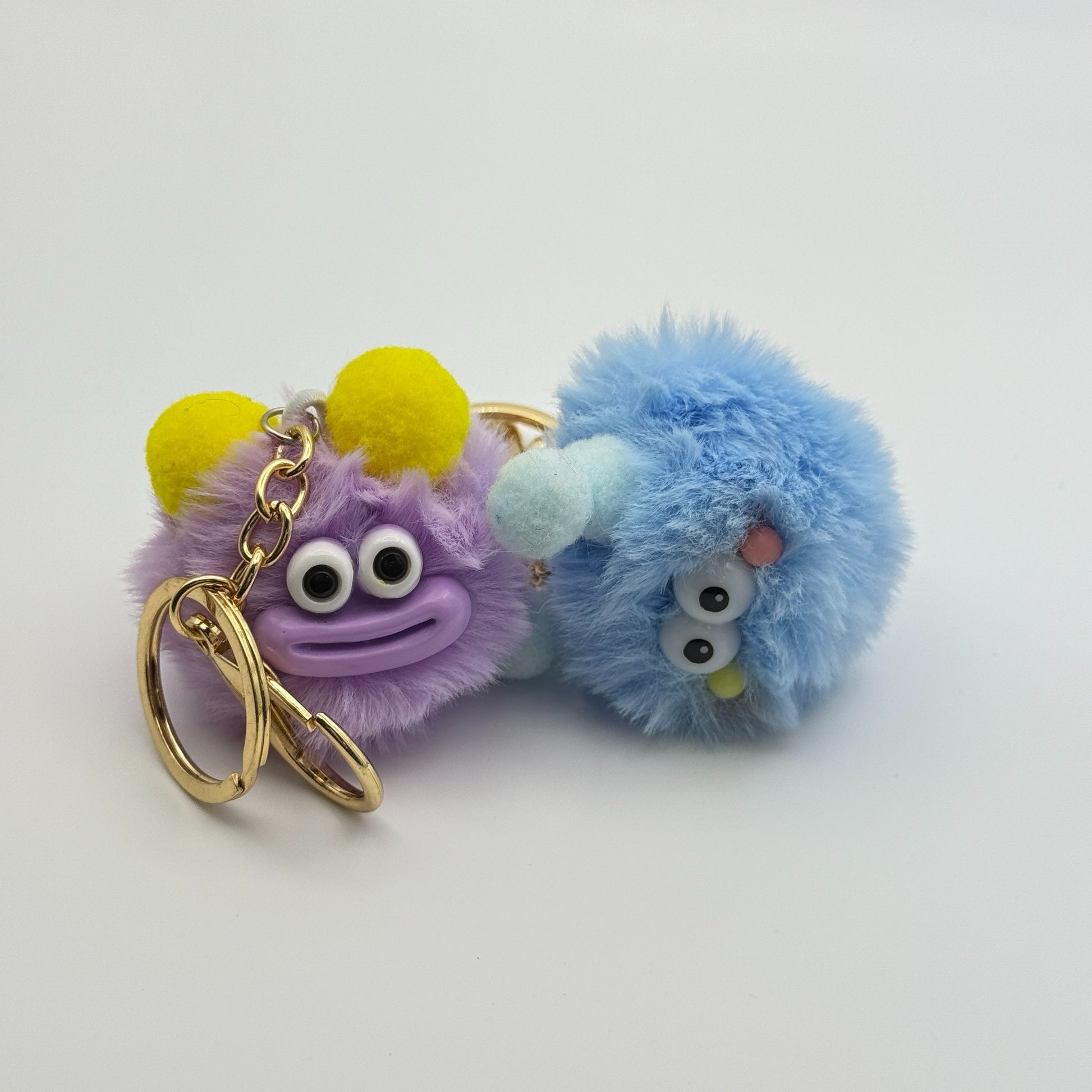 Cute Cartoon Plush Keychains, Made Of Soft And Fluffy Materials, Featuring Various Adorable Designs, Suitable For Home Decoration Or Everyday Use, Making For An Interesting Gift Choice. - DropOnline.co