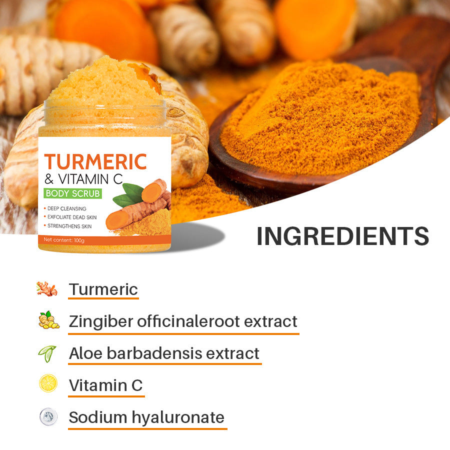 Turmeric Body Scrub - DropOnline.co
