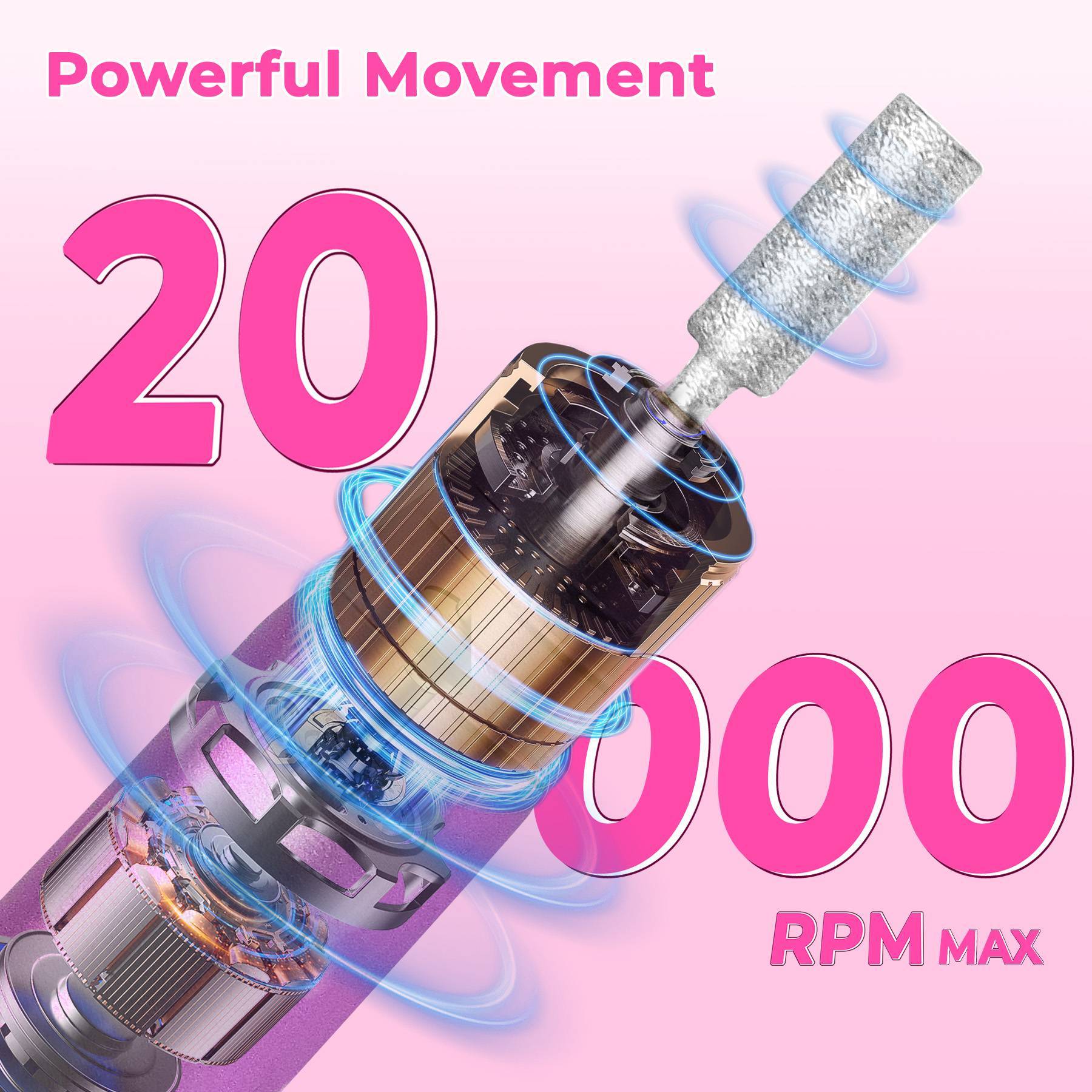 Professional Portable Electric Nail File Kit, Manicure With Nail Drill Bits - DropOnline.co