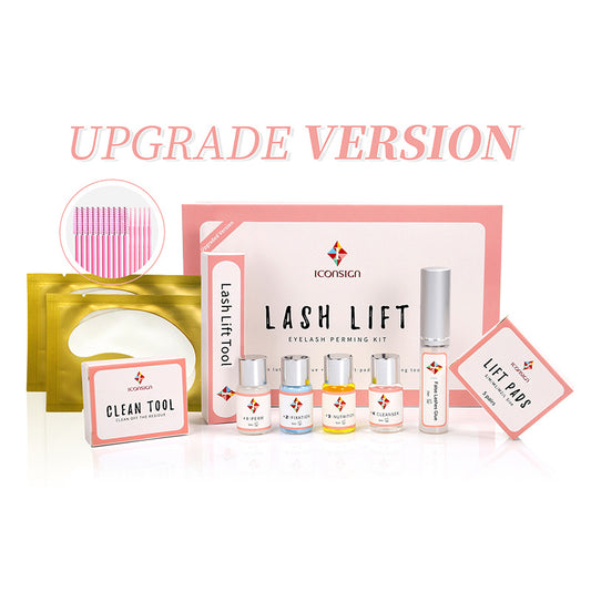 Upgrade Version Lash Lift Kit ICONSIGN Lifting Perm Eyelash Eyes Makeup Tools - DropOnline.co