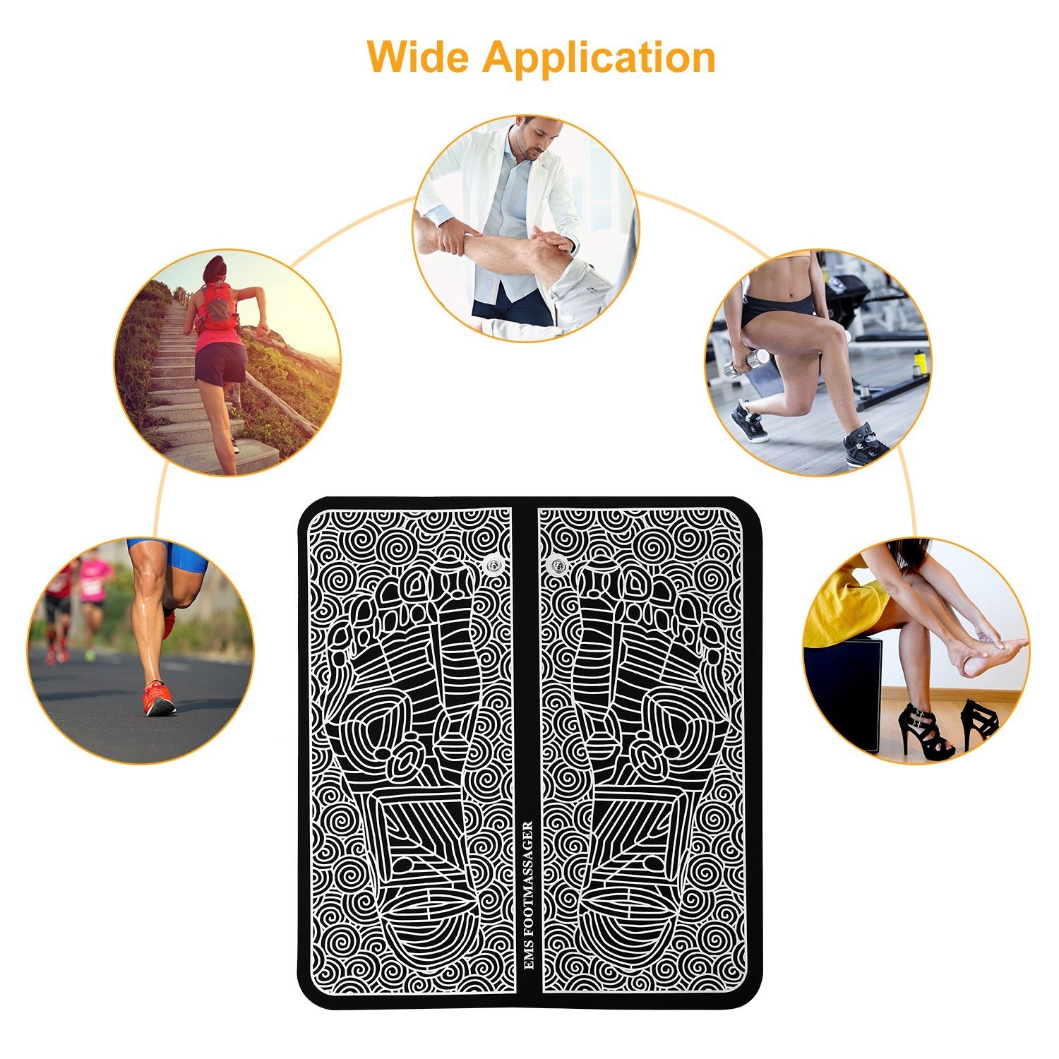 Foot Massage Pad Electric Stimulator Massager - DropOnline.co