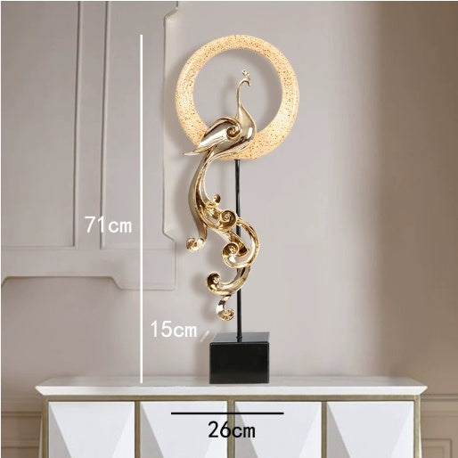 Creative Light Luxury Phoenix Ornament Crafts - DropOnline.co